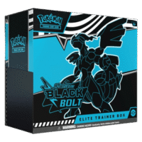 Pokémon TCG Black Bolt Elite Trainer Box met booster packs en exclusieve accessoires