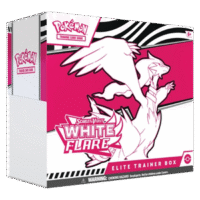Pokémon TCG White Flare Elite Trainer Box met booster packs en exclusieve accessoires