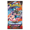 Chaos Rising Booster Pack van de Pokémon TCG met sealed verpakking en kans op zeldzame Pokémon kaarten