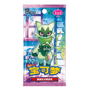 Gem Pack Vol. 5 Booster Pack met exclusieve Chinese Pokémon kaarten en premium holo artwork