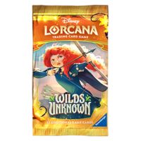 Disney Lorcana Wilds Unknown Booster Pack met Disney en Pixar kaarten en kans op Enchanted kaarten