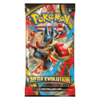 Mega Evolution ME01 Booster Pack uit de Pokémon TCG met kans op Mega Evolution Pokémon ex en zeldzame kaarten