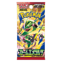 Pokémon Storm Emeralda M6 Japanse Booster Pack met 5 Pokémon TCG kaarten