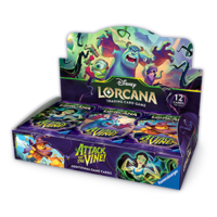Disney Lorcana Attack of the Vine Booster Box met 24 booster packs en kans op Legendary en Enchanted kaarten